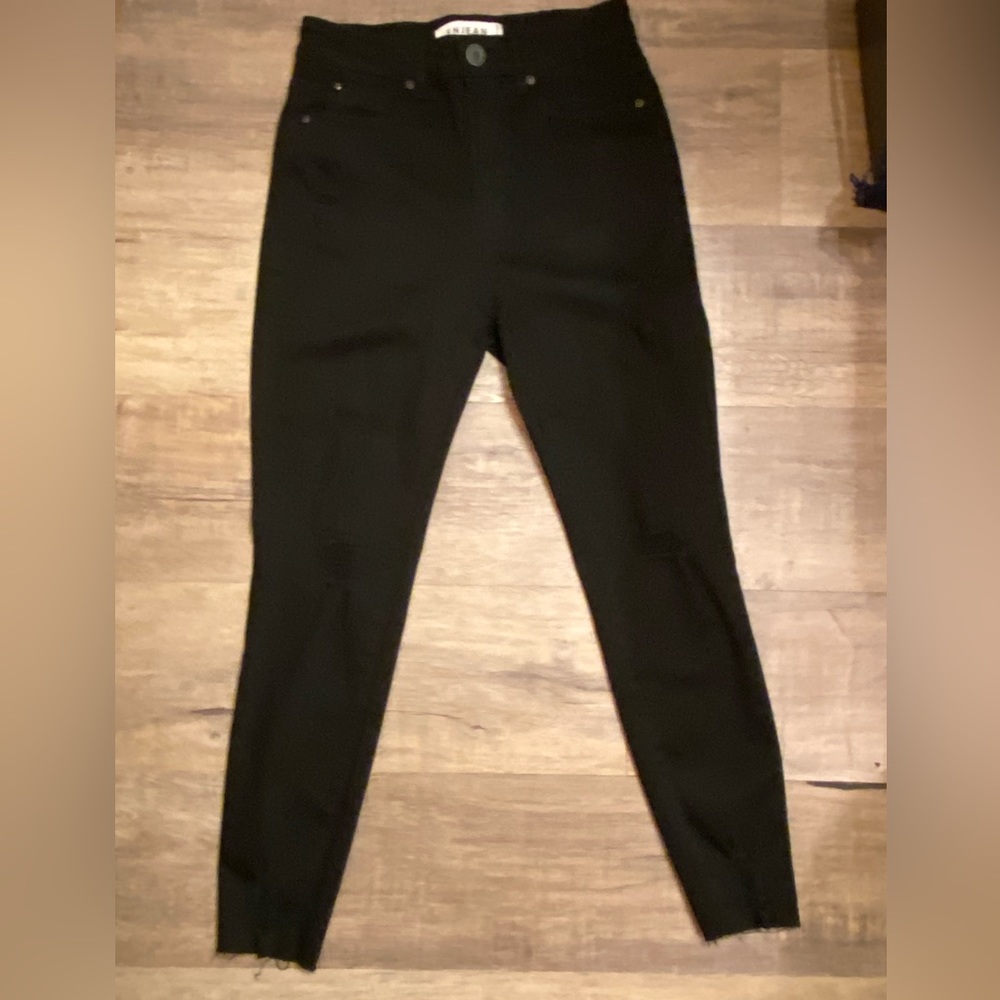 Womens Black Denim Jeans Never Worn